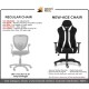 Green Soul GS-600 Beast Series Gaming Chair (Black & White)